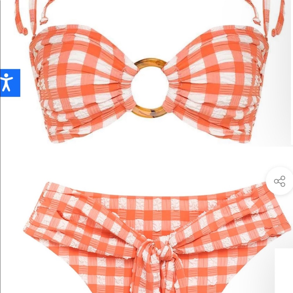 Montce Tori top and Paula tie up bottom